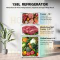 SANDE ตู้เย็น Refrigerator ตู้เย็นมินิ 2 ประตู ช่องฟรีซ 4.1Q ความจุ 98L/148L สามารถใช้ได้ในบ้าน หอพัก ที่ทำงาน. 