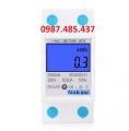 Công tơ điện tử có RESET 1 pha 220V-60A Nakasi - đồng hồ đo công suất tiêu thụ Kwh. 