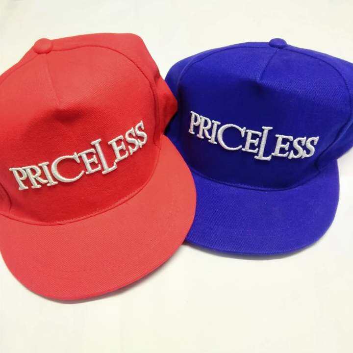 VKS Embroidered Fashion Caps for Kids (PRICELESS) RED