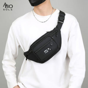ABOSOLE Fashion Chest Bag Oxford Cloth Cross-Body Bag Mens Waterproof Sports Bag Large Capacity Casual Bag Messenger Bag Outdoor Fitness Bag Travel Bag Business Bag For Men