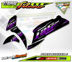 STRIPING VARIASI YAMAHA FILANO VIETNAM STYLE/ STICKER LIST MOTOR YAMAHA FILANO