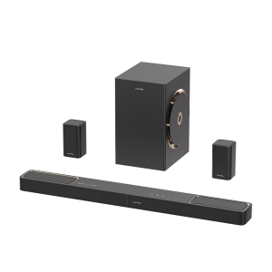 ULTIMEA Home Soundbar Dolby Atmos 5.1.2 Channel Surround Sound Soundbar for TV APP Control Skywave F40 Boom