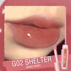 PINKFLASH (L02) OhMyPinkflash OhMyGloss High Shine Lip Gloss Lipstik