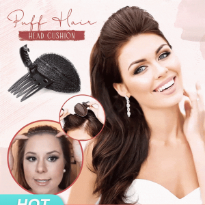 Colorful DiamondBacked Head Clip Pad Hairpiece Sponge Heightening Clip Invisible Diamond Hair Clip