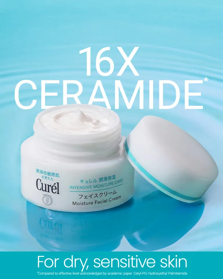 Curél Brightening Moisture Facial Cream Curel Intensive Moisture Care Moisture Facial Cream 40G | Lazada