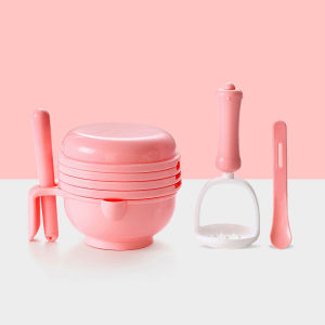 ชุดเซ็ตทำอาหารเด็ก บดอาหาร เตรียมอาหารเด็ก ถ้วยบดข้าวเด็ก ที่บดอาหารเด็ก ที่บดข้าว ขูด หั่น ซอย บด