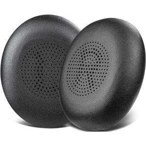 Replacement Ear pads for Jabra Evolve2 65 (65MS 65UC USB)/Evolve2 40 (40UC 40MS USB)/Elite 45h On-Ear Wireless Headset Ear Pads Cushions with Softter Protein Leather