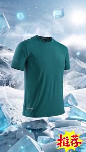 Mens Ice Silk Quick-Dry T-Shirt | Breathable & High Elasticity | Summer Casual Sports Top