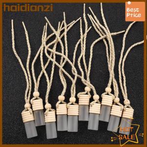 haidianzi 10pcs 5ml Car Perfume Bottle for Essential Oils Air Freshener Perfume Pendant