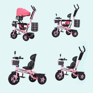 4 in 1 children bike kids bike Trolley Bike stroller bike for baby girl bicycle baby bike stroller 3 wheel tricycle bike for kids