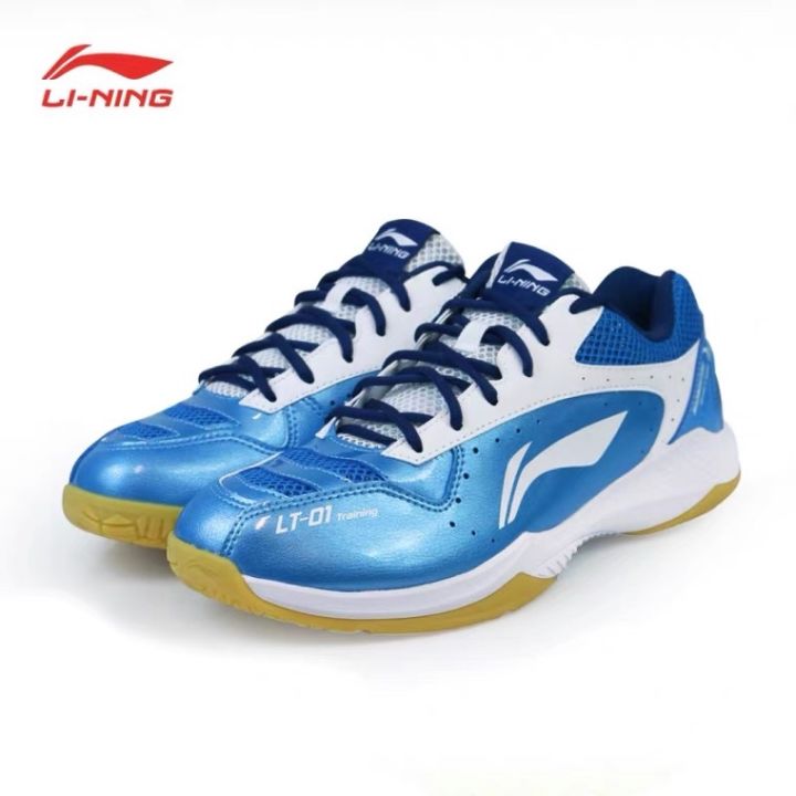 Sepatu Badminton Lining Training Shoes AYTS024 EX Force White
