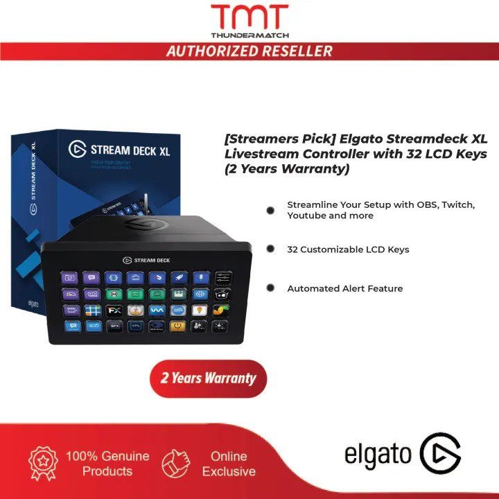 CORSAIR Elgato Stream Deck XL / Stream Deck / Stream Deck+ Livestream ...