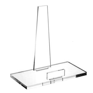 Acrylic Chân giá vẽ rõ ràng Giá đặt ảnh Rack để hiển thị hình ảnh và sách văn phòng nhà cửa hoặc thư viện đồ trang trí để mặt bàn