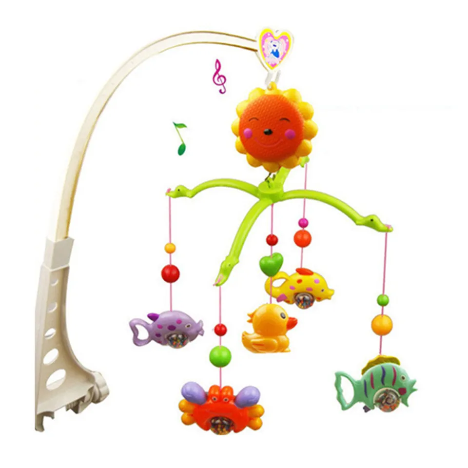 Hanging toys for deals crib