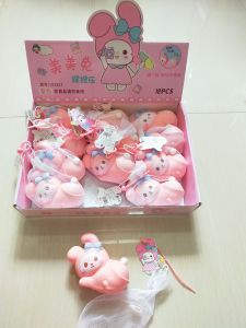 squishy sanrio premium squishy pinch / tarik toys stress relieve mainan anak anti stress kuromi melo