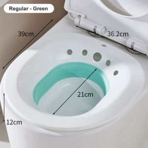 Sitz Bath Basin Toilet Seat Besen Tangas Postpartum Hemorrhoid Perineum Soaking Care Treatment Hip Bath Tub 痔疮孕妇产妇月子盆