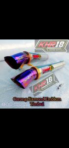 Silincer silencer Daeng4 Thailand Corong diamond blue inlet 50/51mm