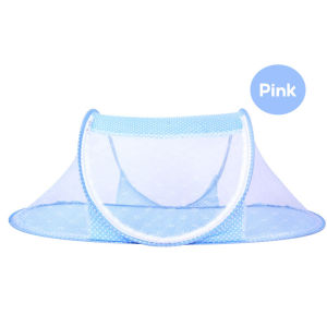 4 In1 Baby Mosquito Tent & Net Large Size Foldable Anti-insects Net With Soft Cushion&Pillow