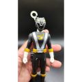 Engine Sentai Go-onger Power Rangers Black Vinyl Figure 6" Bandai 2007 Japan import ขบวนการเอนจิน โกออนเจอร์. 