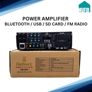 Power Amplifier NSA - 560 Bluetooth/USB/SD Card / Ampli
