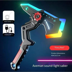 **Malaysia Seller** LED Light Up Sword Toy with Smoke Effect Cosplay Katana Collectible Role Play Anime mainan lelaki boy