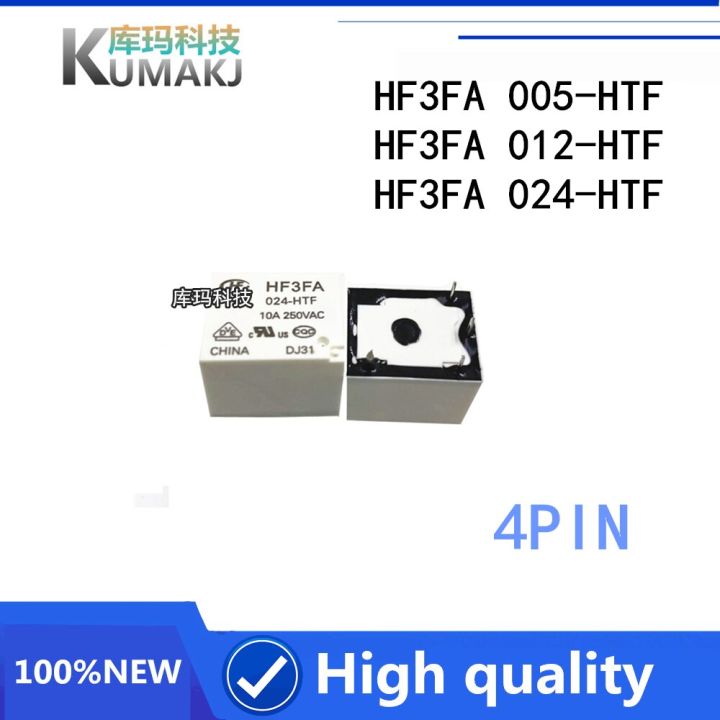 5PCS / LOT รีเลย์ใหม่ HF3FA-005-HTF HF3FA-012-HTF HF3FA-024-HTF HF3FA ...