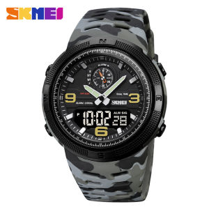 SKMEI Multifunctional LED Light Chrono Digital Sports Watches For Men Male 5Bar Waterproof Alarm reloj hombre 1655 1251