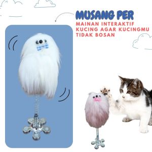 Mainan Tinju Kucing Boneka Dengan Per