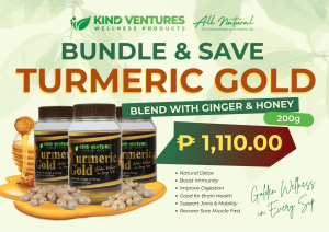 BUNDLE & SAVE! Turmeric Gold Tea with Honey 200g