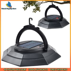 Vktech Solar LED Camping Lamp Hanging Rechargeable Tent Lights