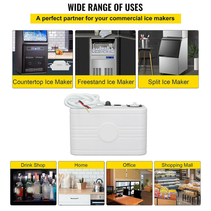 Condensate Pump 120L/H Flow Rate 45W Motor AC Condensate Removal Pump