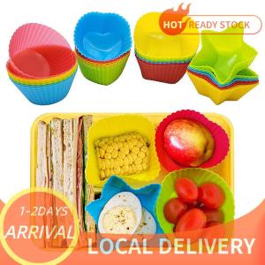 🚚Local Delivery🔥 4 Pcs Silicone Lunch Box Dividers Bento Bundle Lunch Box Dividers For Kids Lunch Accessories