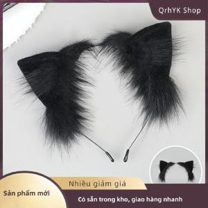 Hàng có sẵn✨ Phim Hoạt Hình Sang Trọng Mèo Tai Headband Cho Phụ Nữ Cô Gái Cosplay Tóc Ban Nhạc Hài Hước Dễ Thương Lolita Tóc Hoop Sáng Tạo Phụ Kiện Tóc Quà Tặng