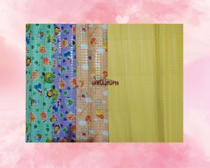 Perlak bayi waterproof Perlak bayi BESAR jumbo KTS uk. 110 x 80 cm RANDOM