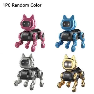 FELIZ Plastic Electronic Robot Dog Toy with Light Programmable Smart Walking Dancing Robot Dog Interesting Interactive Touch Pets Toys Robotic Animals Kids Birthday Gift
