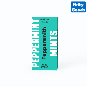 Peppersmith Xylitol Mints - Sugar-Free Refreshing Natural Chewing Mints for Fresh Breath