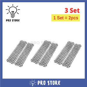 PROSTORE Animal Repellent Mat 2pcs Scat Spike Mat Humane Anti Cat Dog Mat Spikes Humane Black Pet Control Carpet