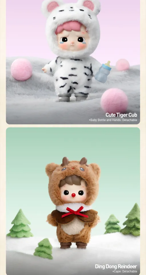 POP MART HACIPUPU Snuggle With You Series Figures Blind Box