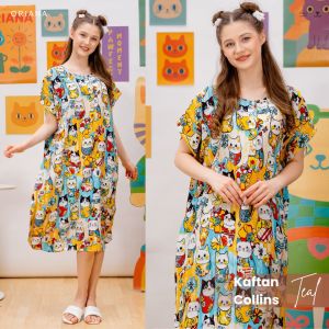 Oriana Homewear Special Cat Collection | Daster Exclusive Busui Adem