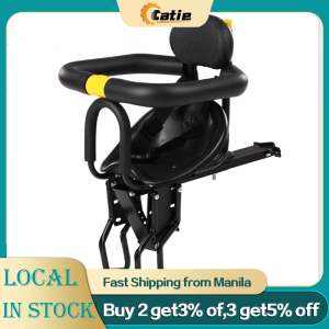 Detachable childrens bike safety T-seat Front seat Baby carrier Seat saddle with pedals Outdoor family sharing