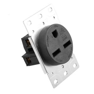 RM 630DF 250V 30Amp NEMA 6 30R Receptacle Flush Mount Power Outlet for Commercial Electrical Installations