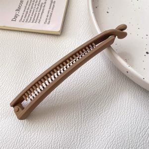 Flower Banana Clip Vertical Clip Temperament High Ponytail Hair Clip