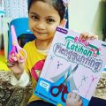 MH Buku Latihan Menggunting | Buku Aktiviti Kanak-kanak Motor Halus Percuma Gunting. 