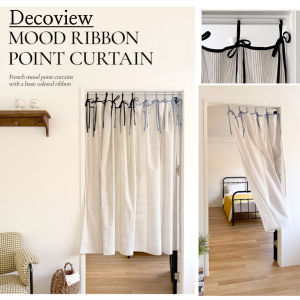 [Decoview] Mood ribbon point Curtain / Door Curtains/ Partition Separate Curtains/ Doorway Curtain Dividers for Kitchen Bathroom Fitting Room (Pole Not Included) /Made in korea