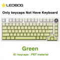 LEOBOG 81Keys Keycaps for Mechanical Keyboard PBT Color Keycap 8 colors to choose. 