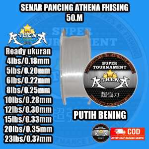 Senar pancing kecil kuat 50 kg 50m senar pancing super kuat