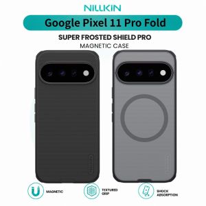 NILLKIN Magnetic Case For Google Pixel 11 Pro Pixel11 XL Raised Edge Shockproof Frosted CA4002