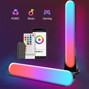 RGB WiFi Smart LED Light Bar Atmosphere Ambient Bluetooth Desktop Light Music Game TV Computer Room Bedroom Night Light