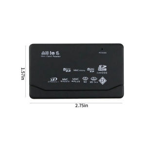 All in 1 Memory Card Reader USB 2.0 Port Card Reader for CF/Micro SD/TF/MS/M2/SD Memory Card