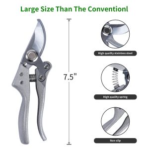 Japan Thick Branch Scissors SK-5 Steel Pruning Scissors Handheld Garden Clippers for Trimming Plant